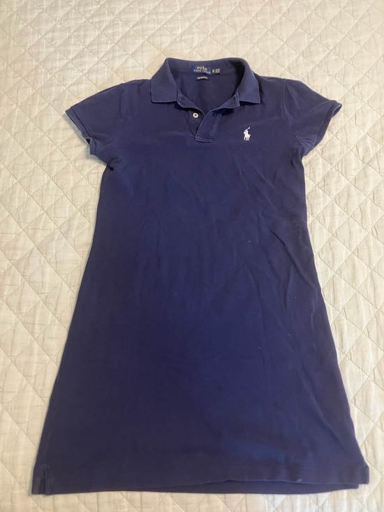 Ralph Lauren Dresses & Skirts - Ralph Lauren Navy Polo Shirt Dress with White Pony